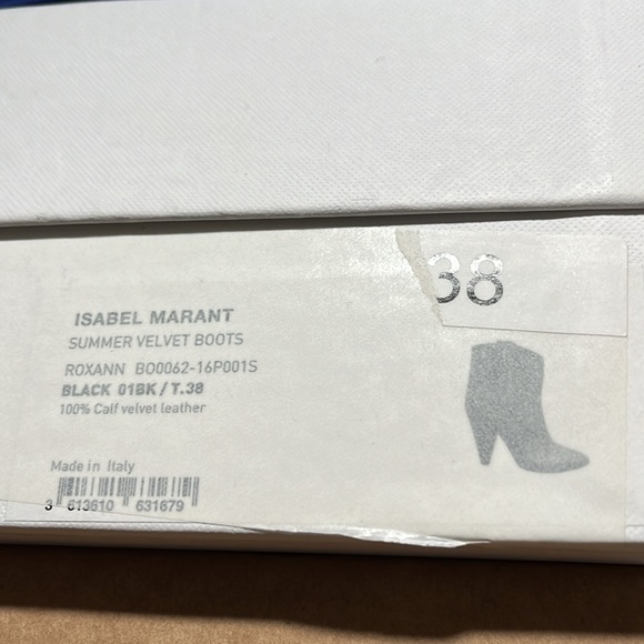 Isabel Marant “Roxann” suede ankle booties;Made in Italy - Picture 5 of 6